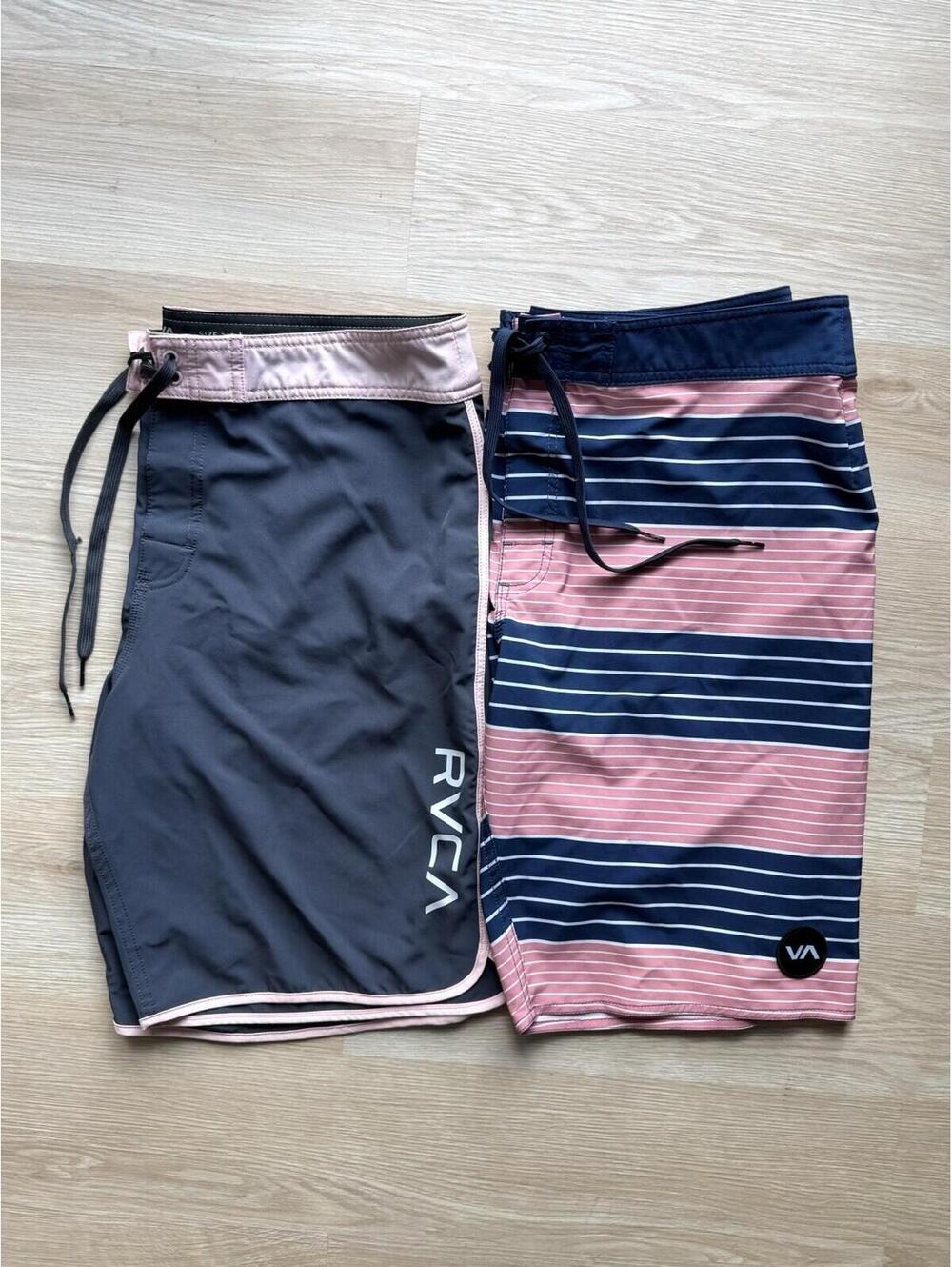 RVCA Mens Active Hybrid Sportswear Boardshorts Summer Daily Shorts Size 36